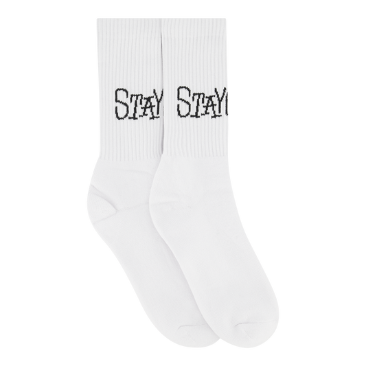 Tribal Socks (White)