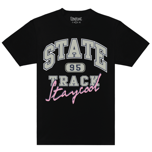 State Track Tee (Black)