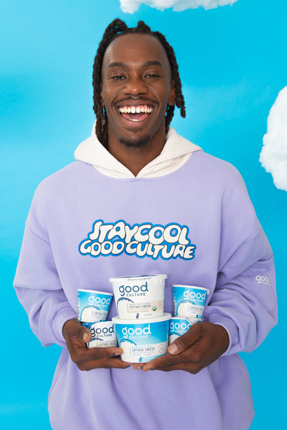 Staycool X Good Culture Hoodie (Violet/Cream)