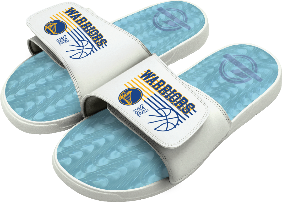Staycool X Islide Warriors B-Ball Slides