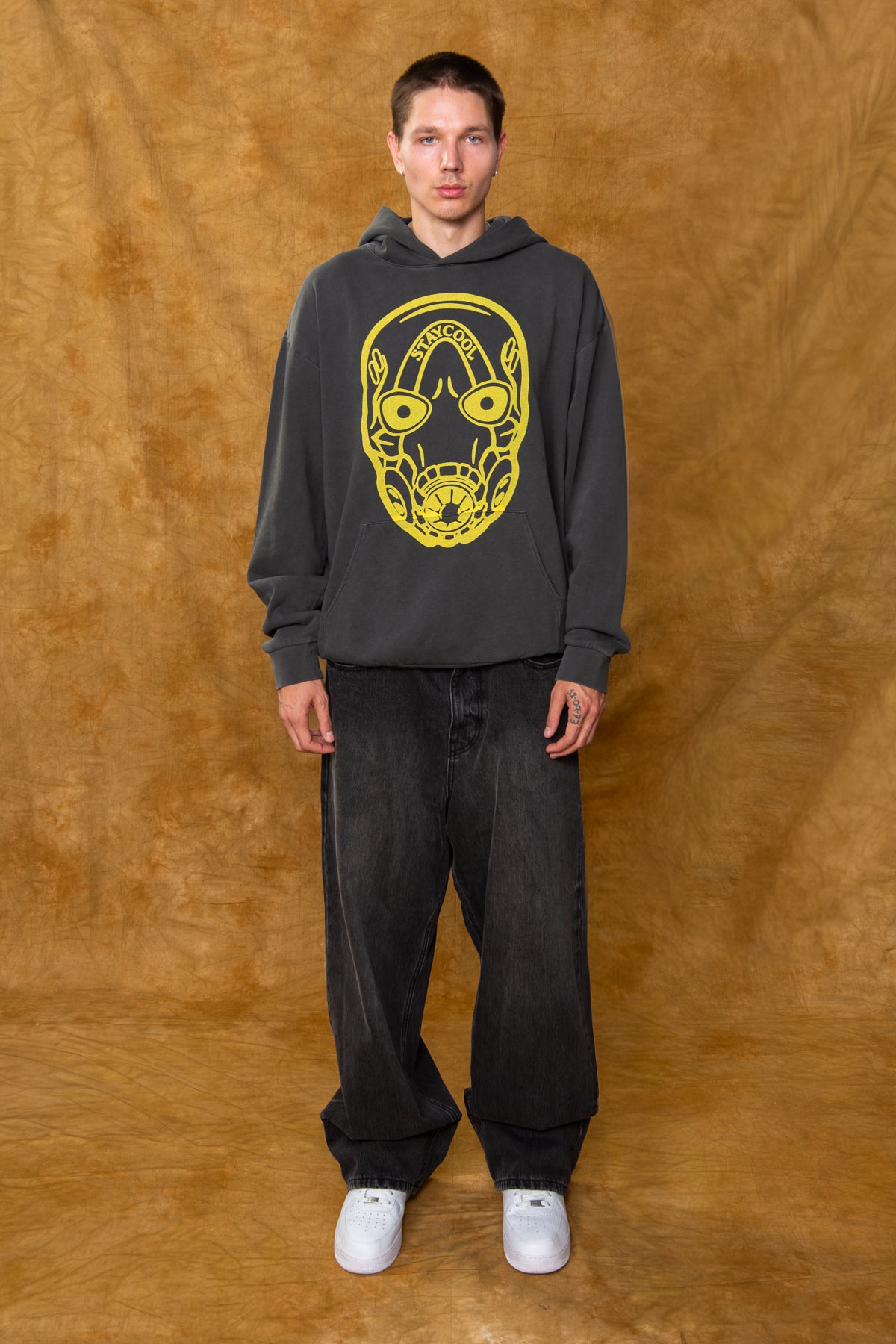Borderlands Psycho Mask Hoodie (Charcoal)