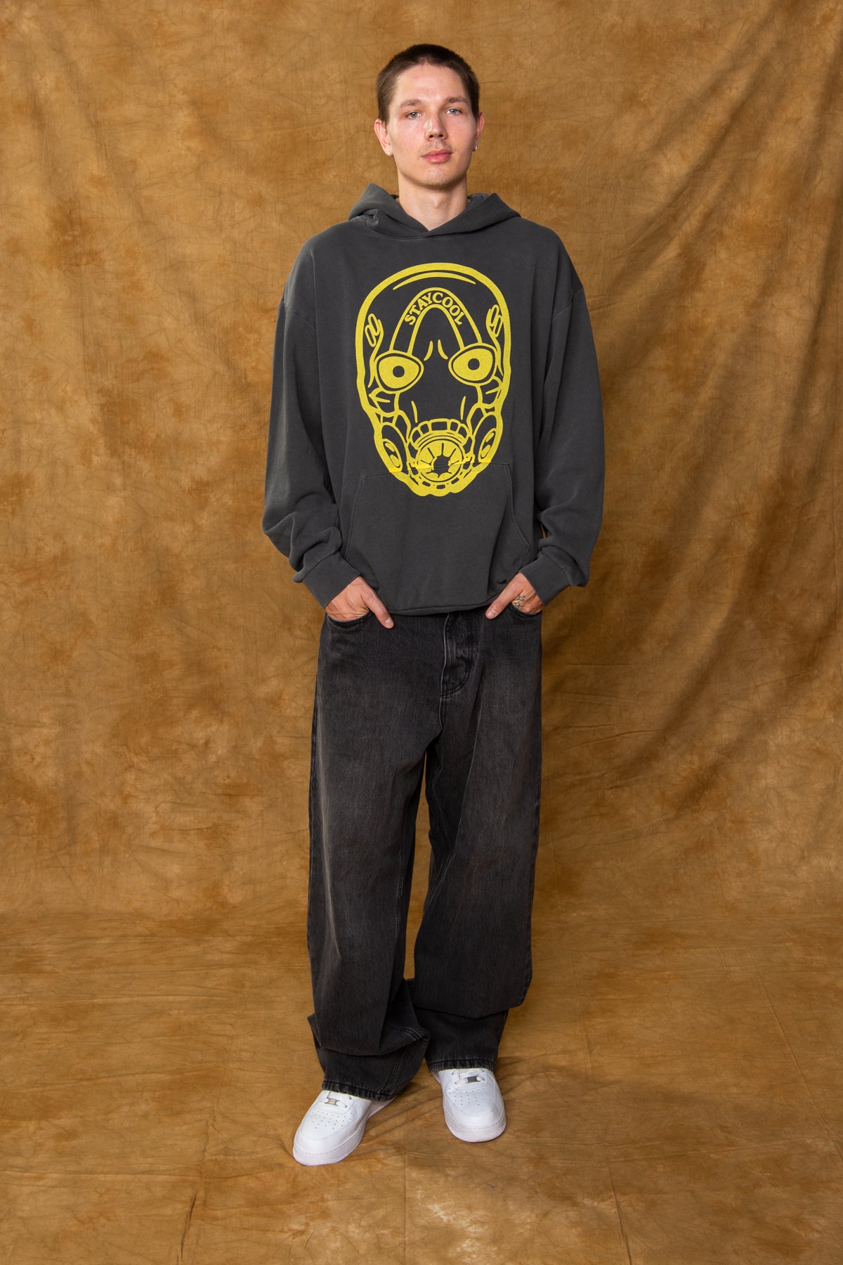 Borderlands Psycho Mask Hoodie (Charcoal)
