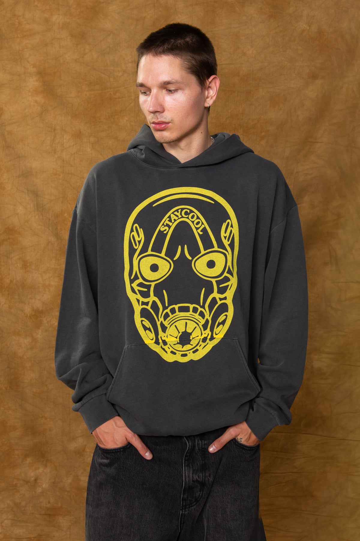 Borderlands Psycho Mask Hoodie (Charcoal)