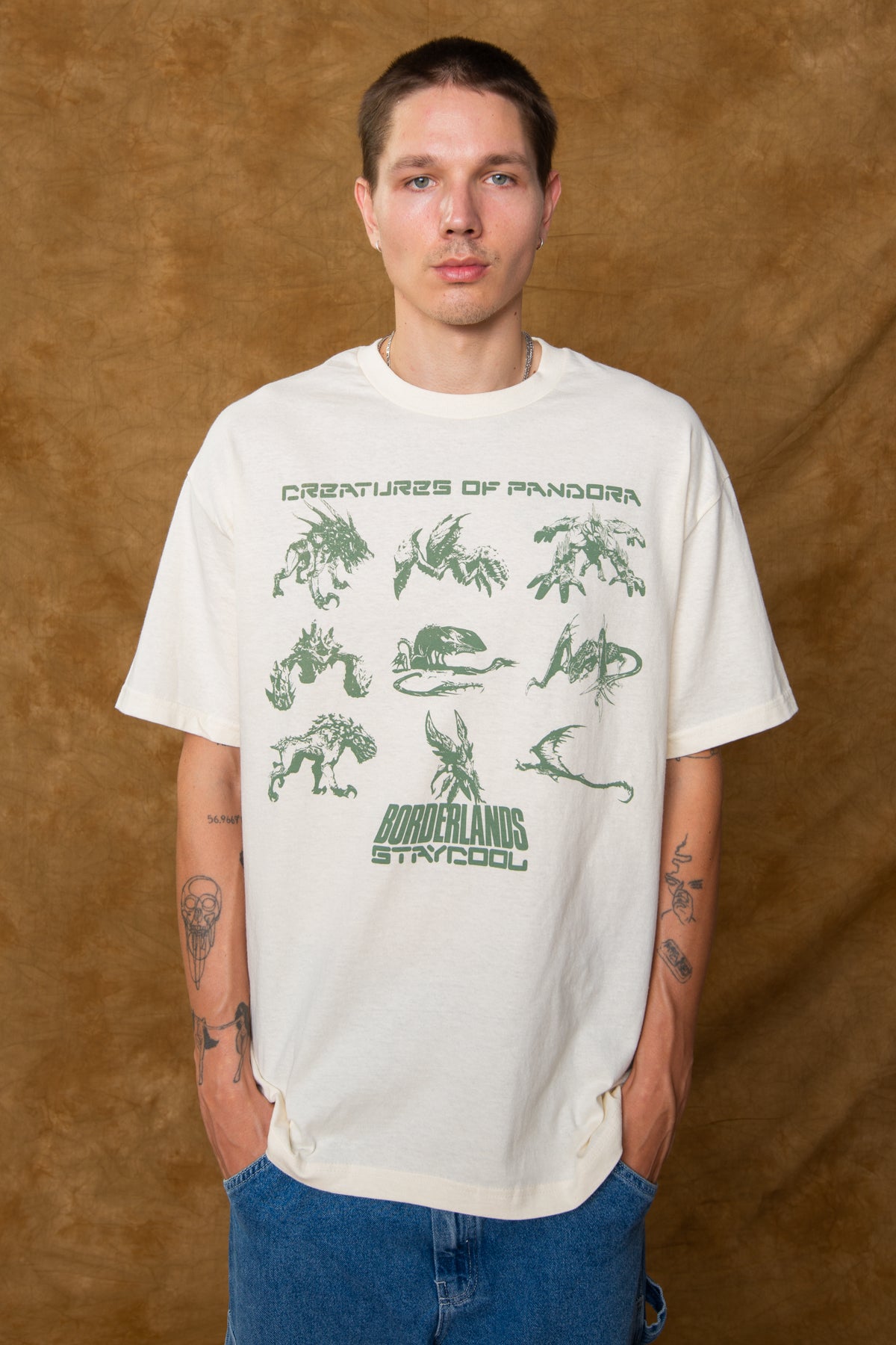 Borderlands Creatures Tee (Cream)