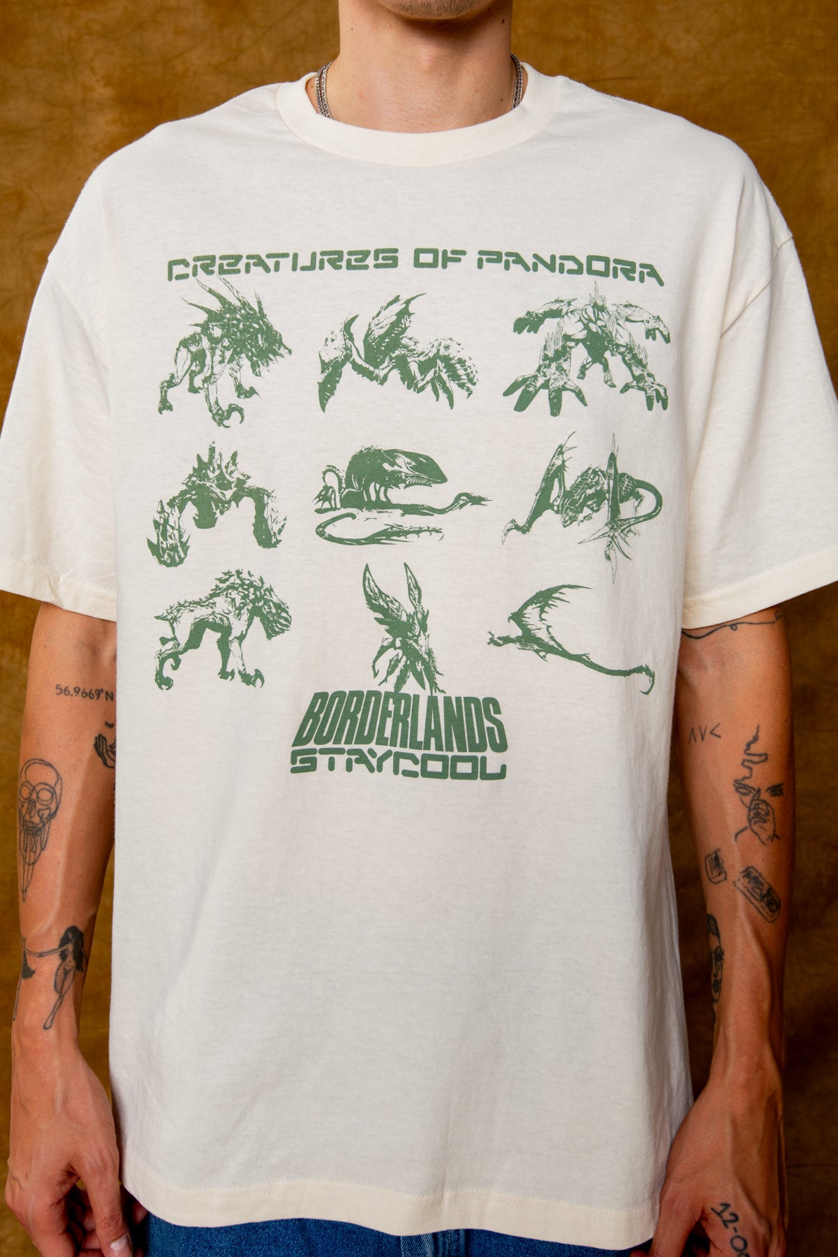 Borderlands Creatures Tee (Cream)