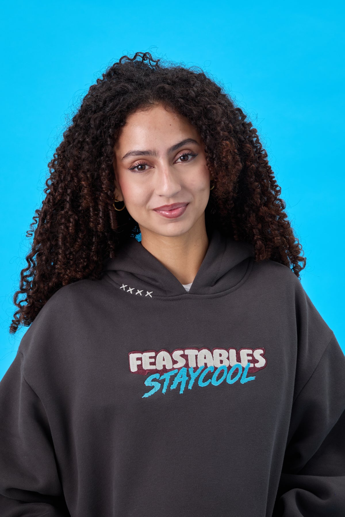 ADULT Staycool X Feastables Hoodie (Charcoal)
