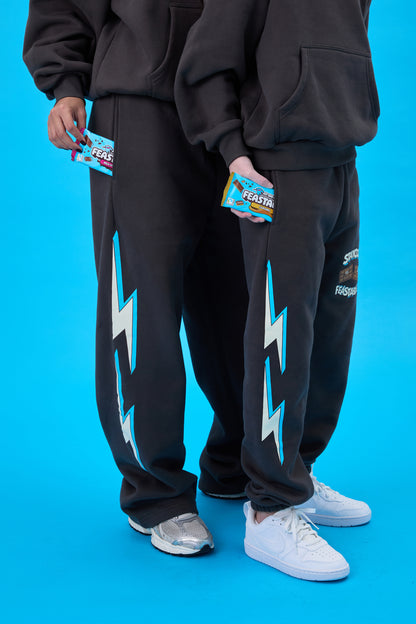 KIDS Staycool X Feastables Jogger Sweatpants (Charcoal)