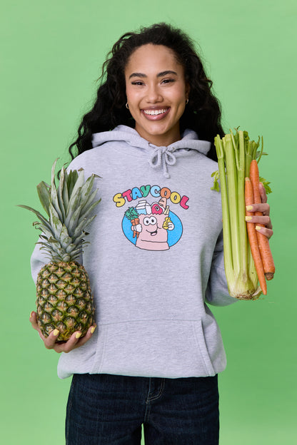 Grocery Hoodie (Heather Grey)