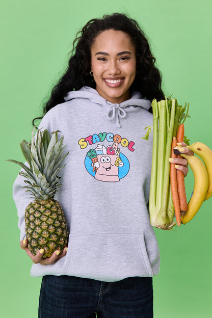 Grocery Hoodie (Heather Grey)