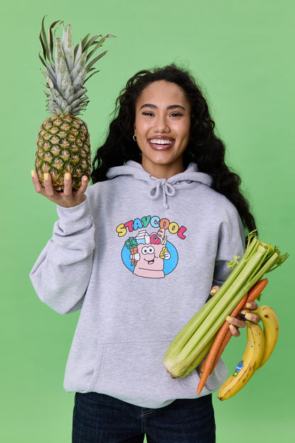 Grocery Hoodie (Heather Grey)