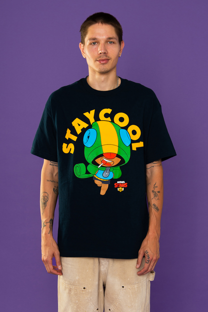 Brawl Stars Leon Tee (Navy)