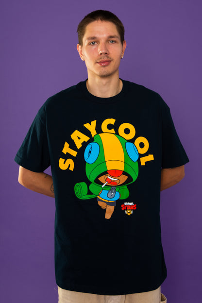 Brawl Stars Leon Tee (Navy)