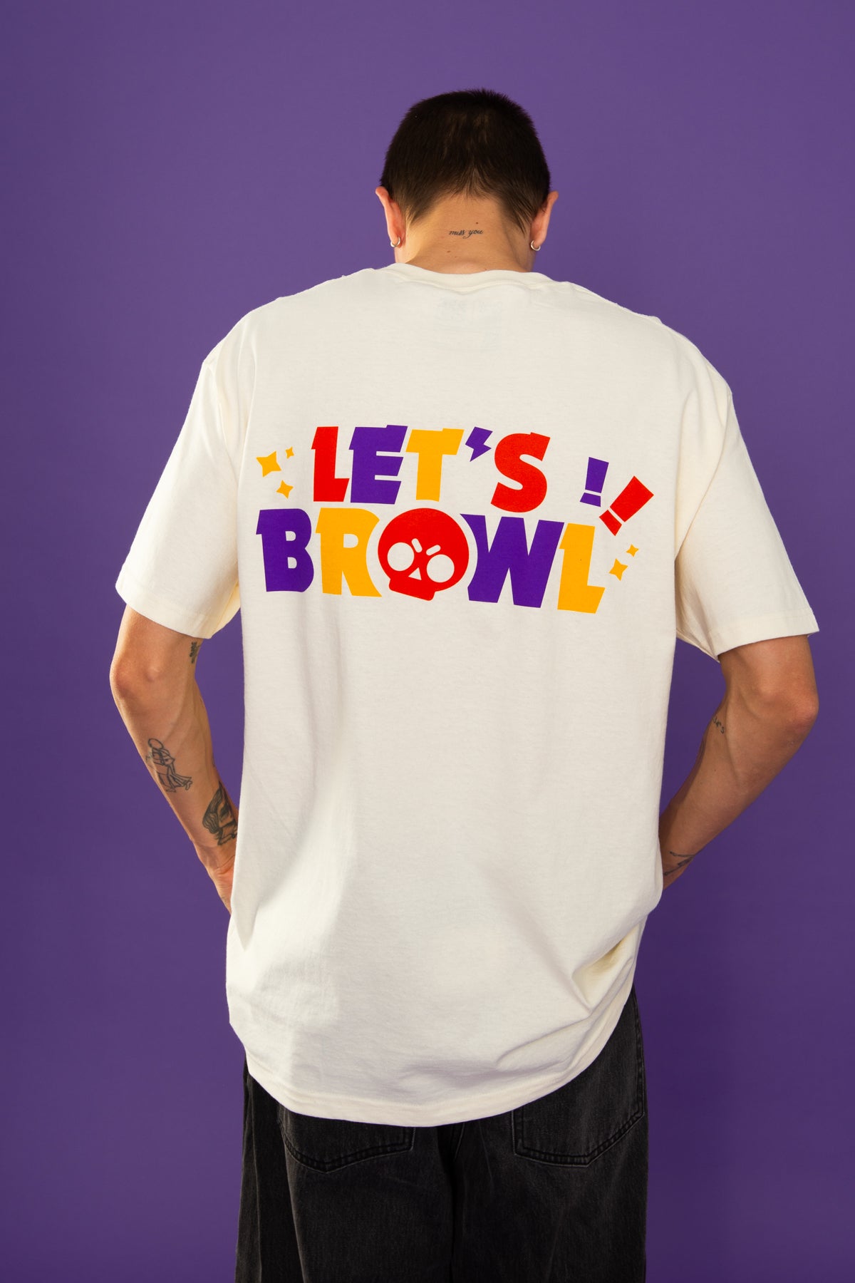 Brawl Stars Logo Tee (Cream)
