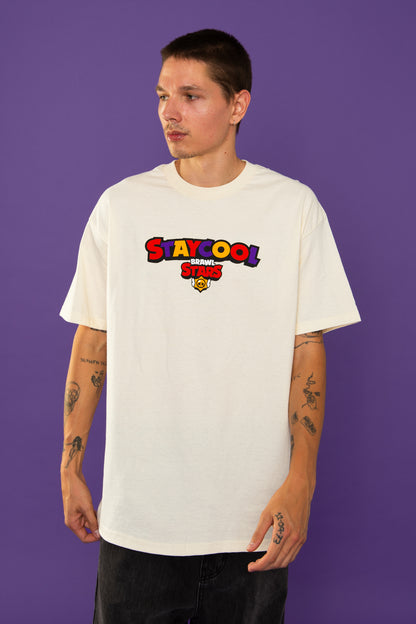 Brawl Stars Logo Tee (Cream)