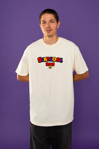 Brawl Stars Logo Tee (Cream)