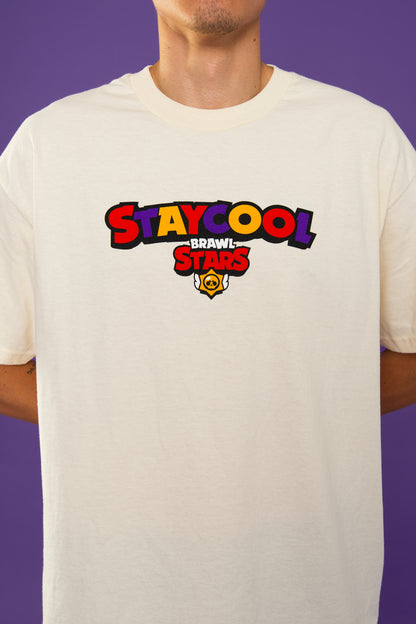 Brawl Stars Logo Tee (Cream)