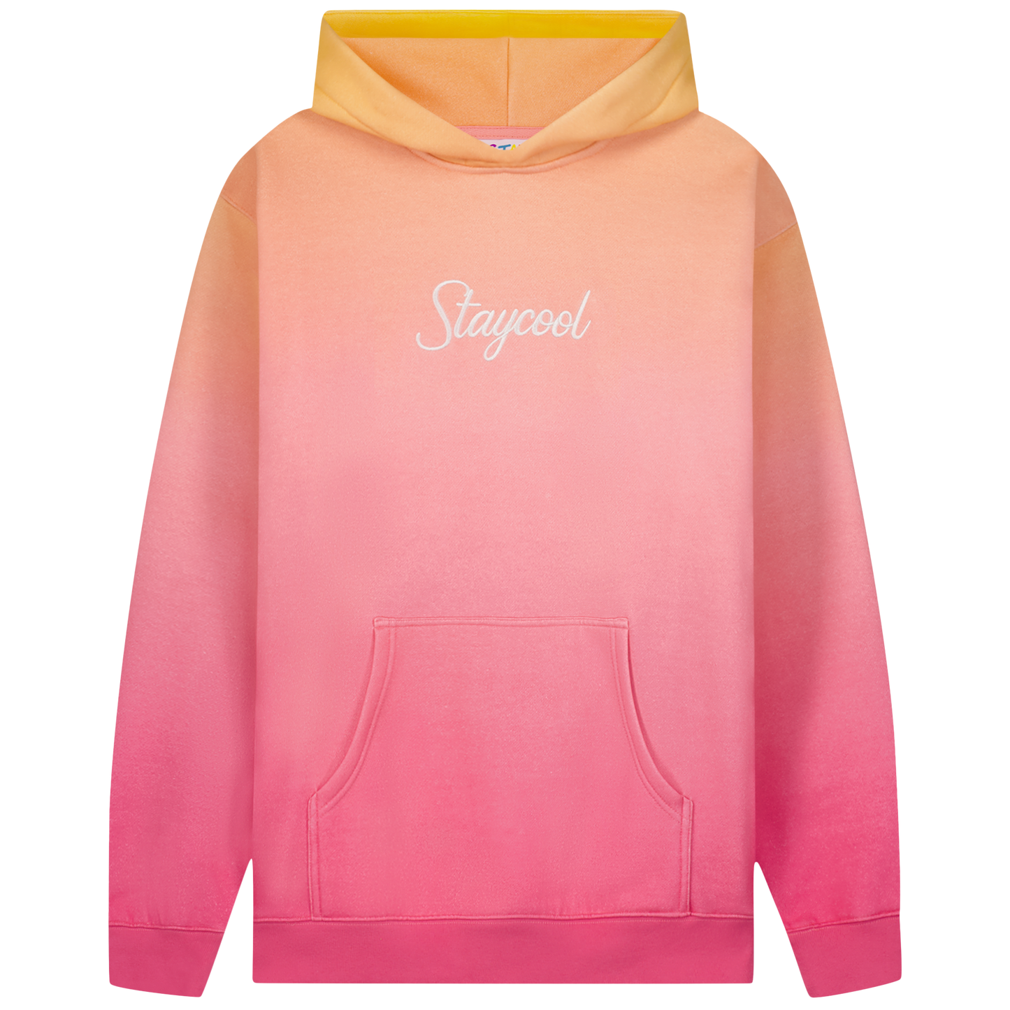 Sunset Hoodie (Citrus/Pink)