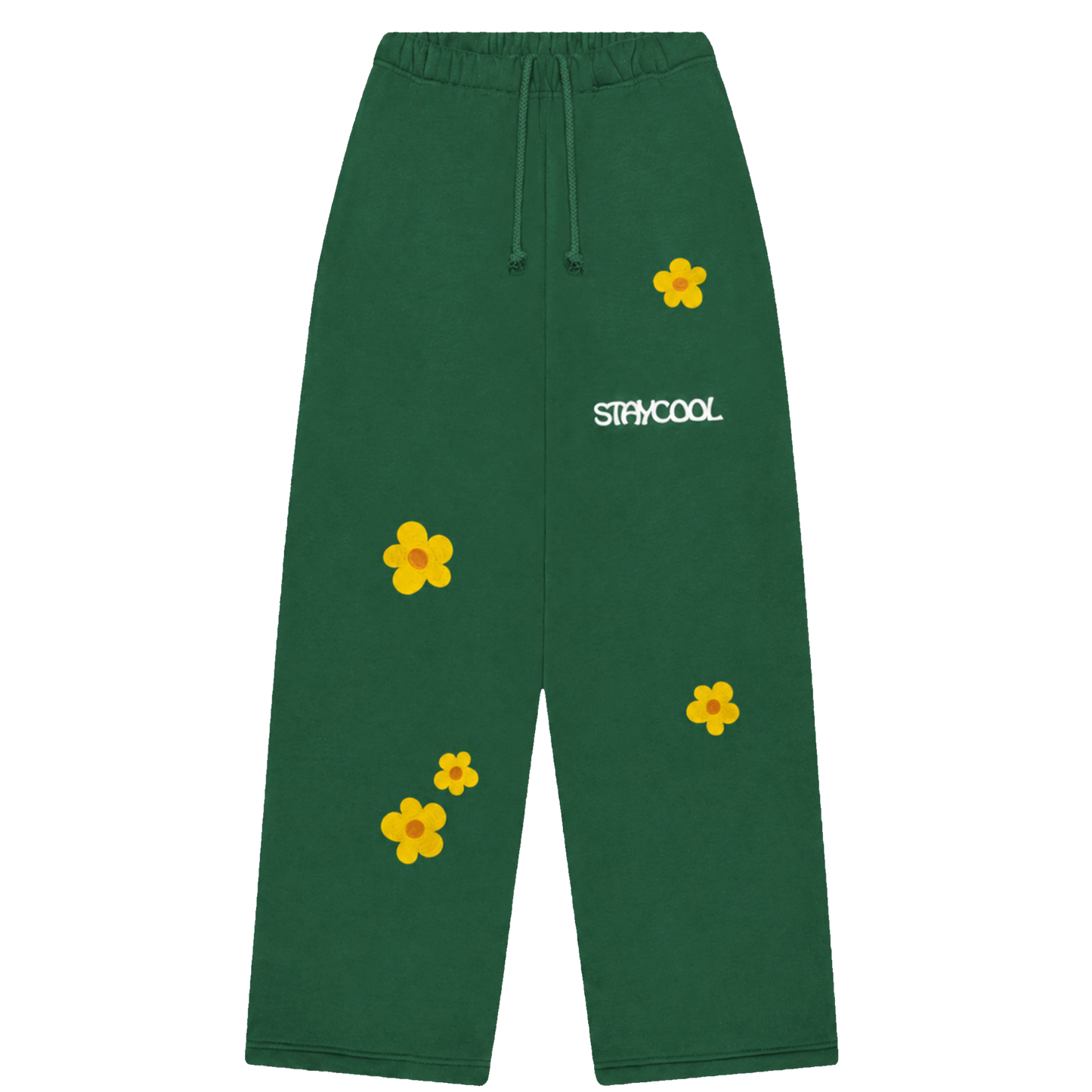 Sunflower Straight Sweatpants (Forest Green)