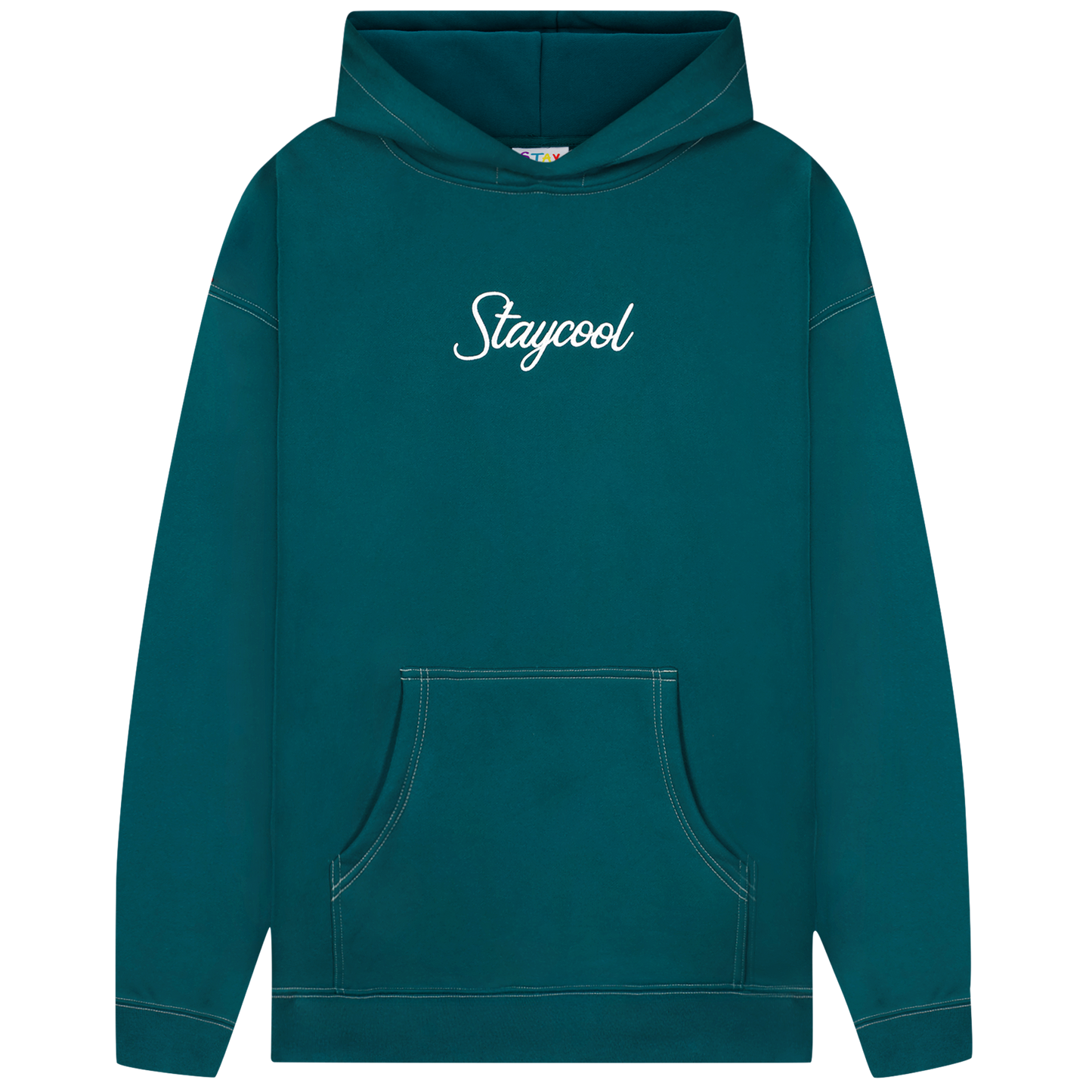 Script Hoodie (Teal)