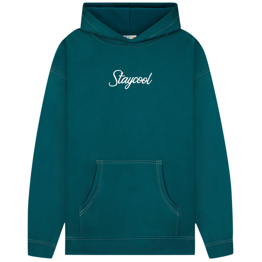 Script Hoodie (Teal)