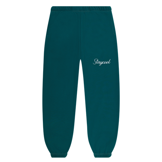 Script Sweatpants (Teal)