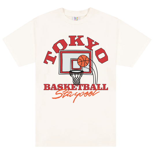 Tokyo Basketball Tee (Off-White)