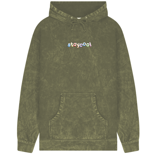 Classic Hoodie (Army Mineral Wash)