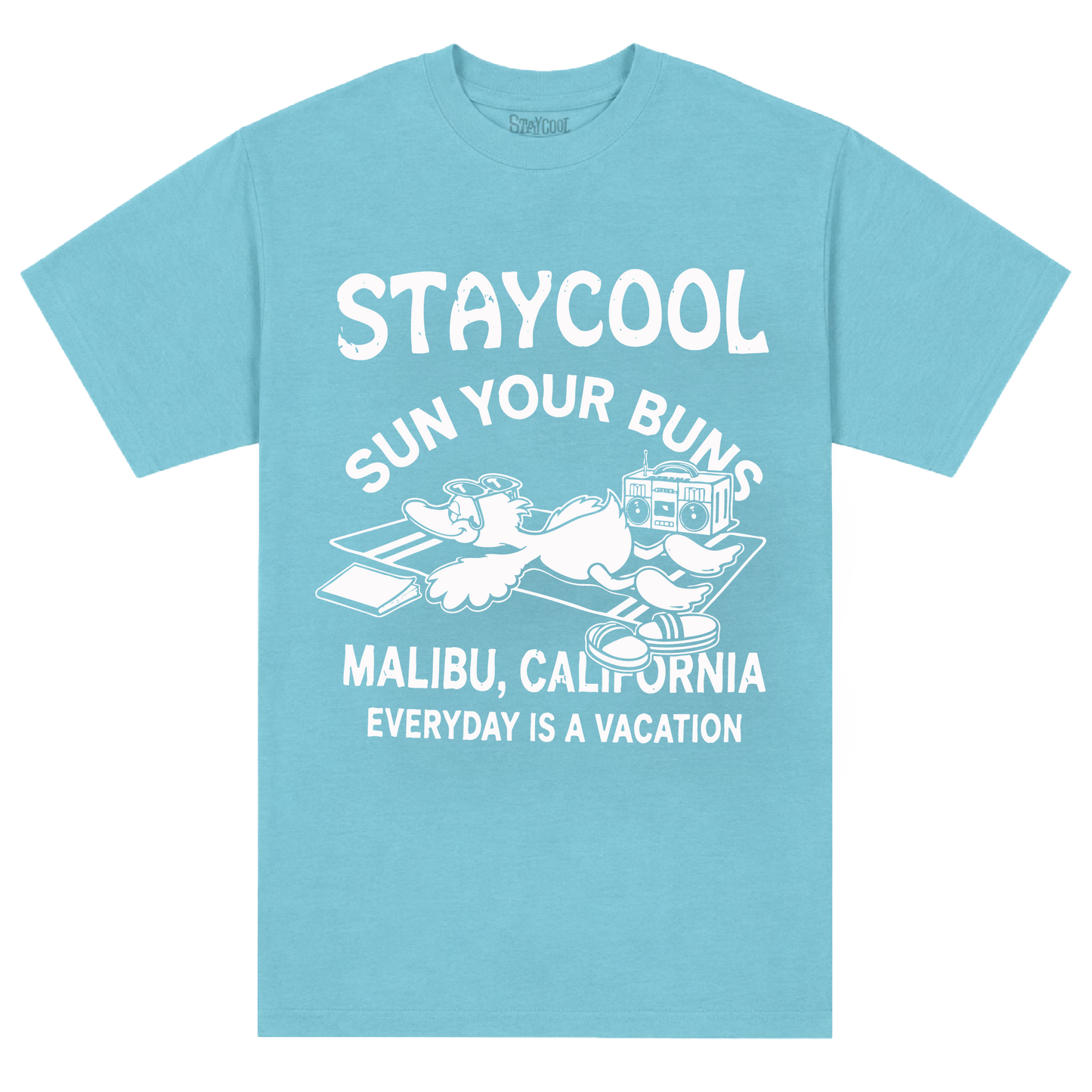 Vacation Tee (Ocean Blue)