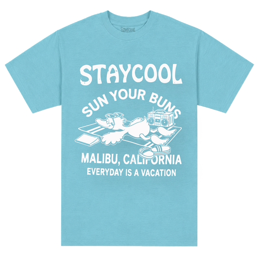 Vacation Tee (Ocean Blue)