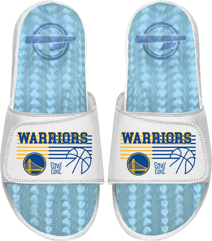 Staycool X Islide Warriors B-Ball Slides
