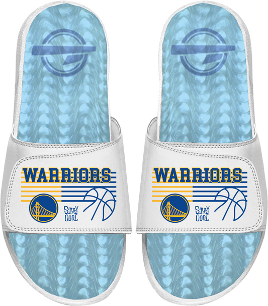 Staycool X Islide Warriors B-Ball Slides
