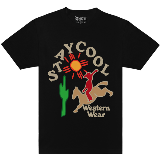 Western Tee (Black)