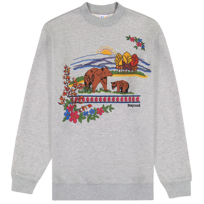 Wilderness Sweatshirt (Heather Grey)