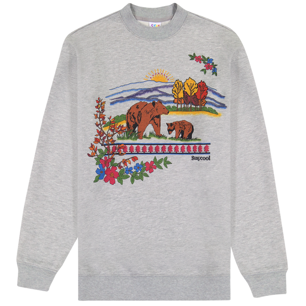 Wilderness Sweatshirt Heather Grey
