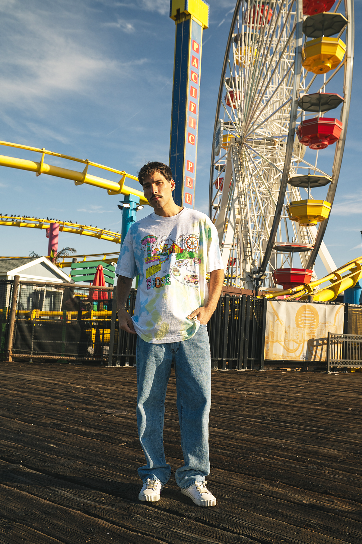 Staycool X Goose Carnival-Dye Tee