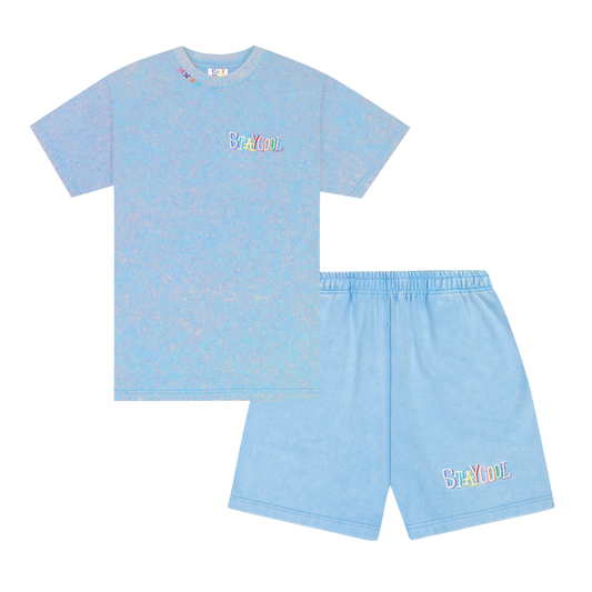 Tribal Acid Wash (Sky Blue) Bundle