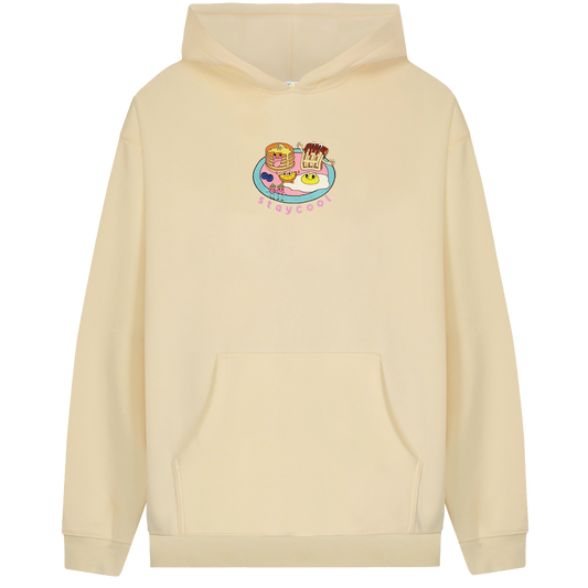 Breakfast Hoodie (Cream)