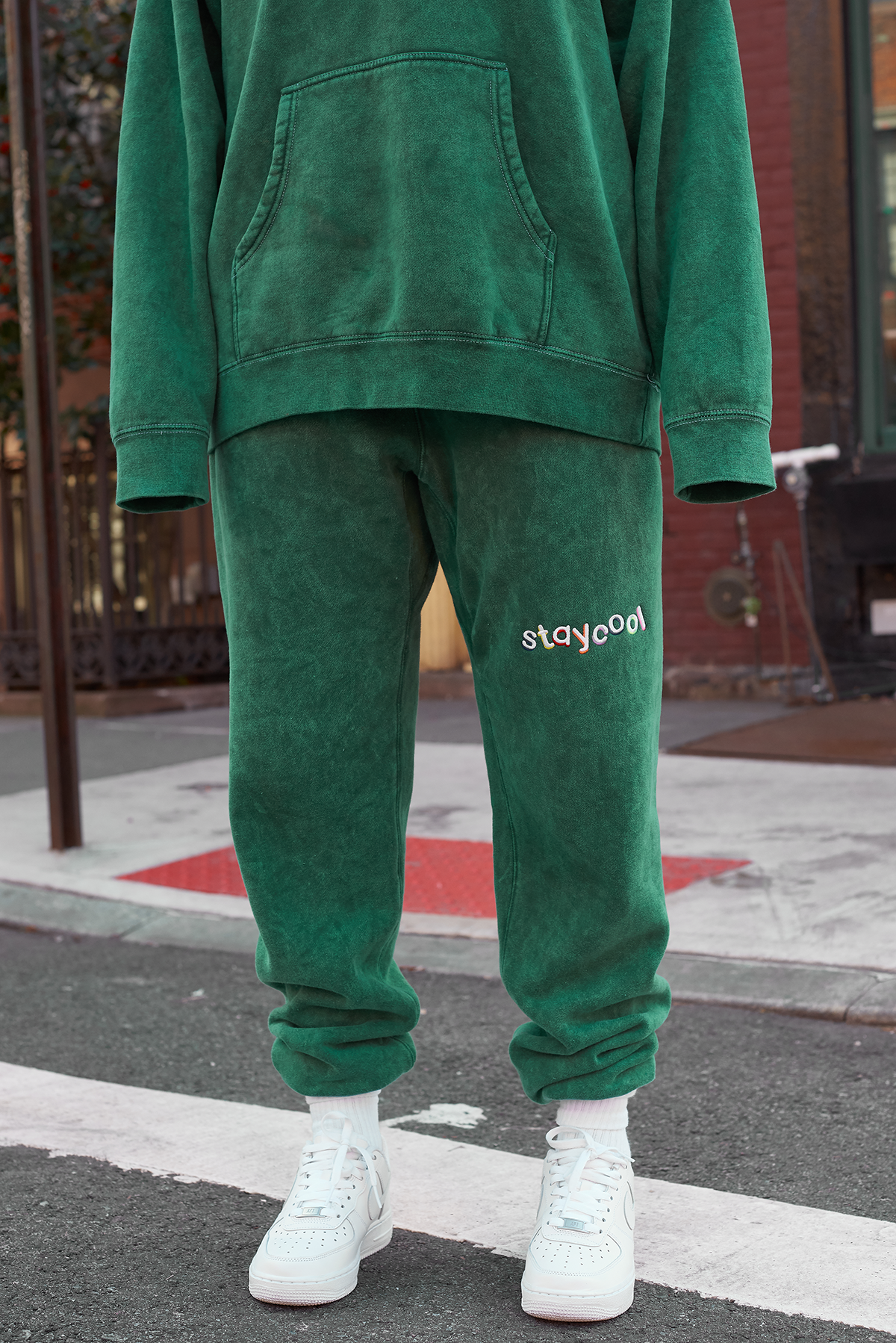 Classic Sweatpants (Forest Mineral Wash)