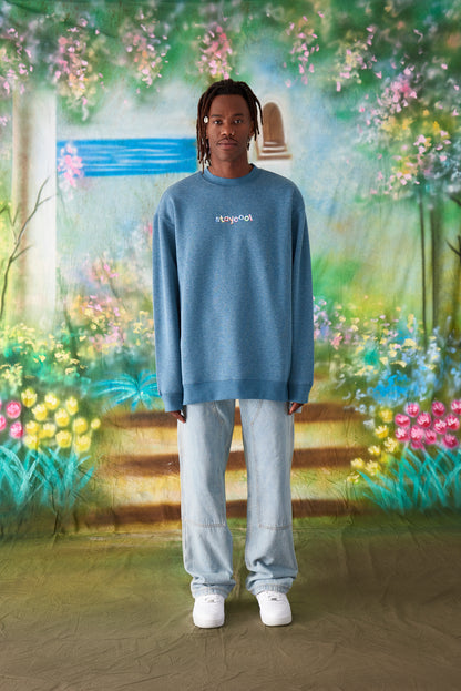 Classic Sweatshirt (Heather Blue)