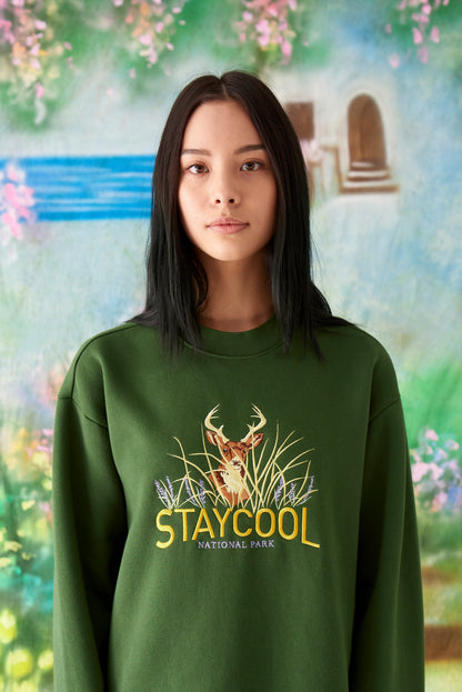 National Park Sweatshirt (Olive)