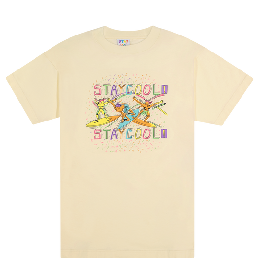 Surf Tee (Cream)