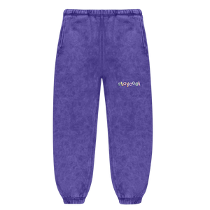 Classic Sweatpants (Violet Mineral Wash)
